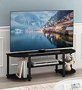 Furinno Basic Coffee Table, 2-Tier Modern Coffee Table with Open Shelf, Easy Assembly Side Table, for Living Room, Bedroom, Home Office, Amber Oak